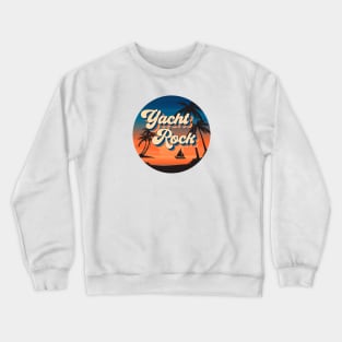 Yacht Rock Circle Crewneck Sweatshirt